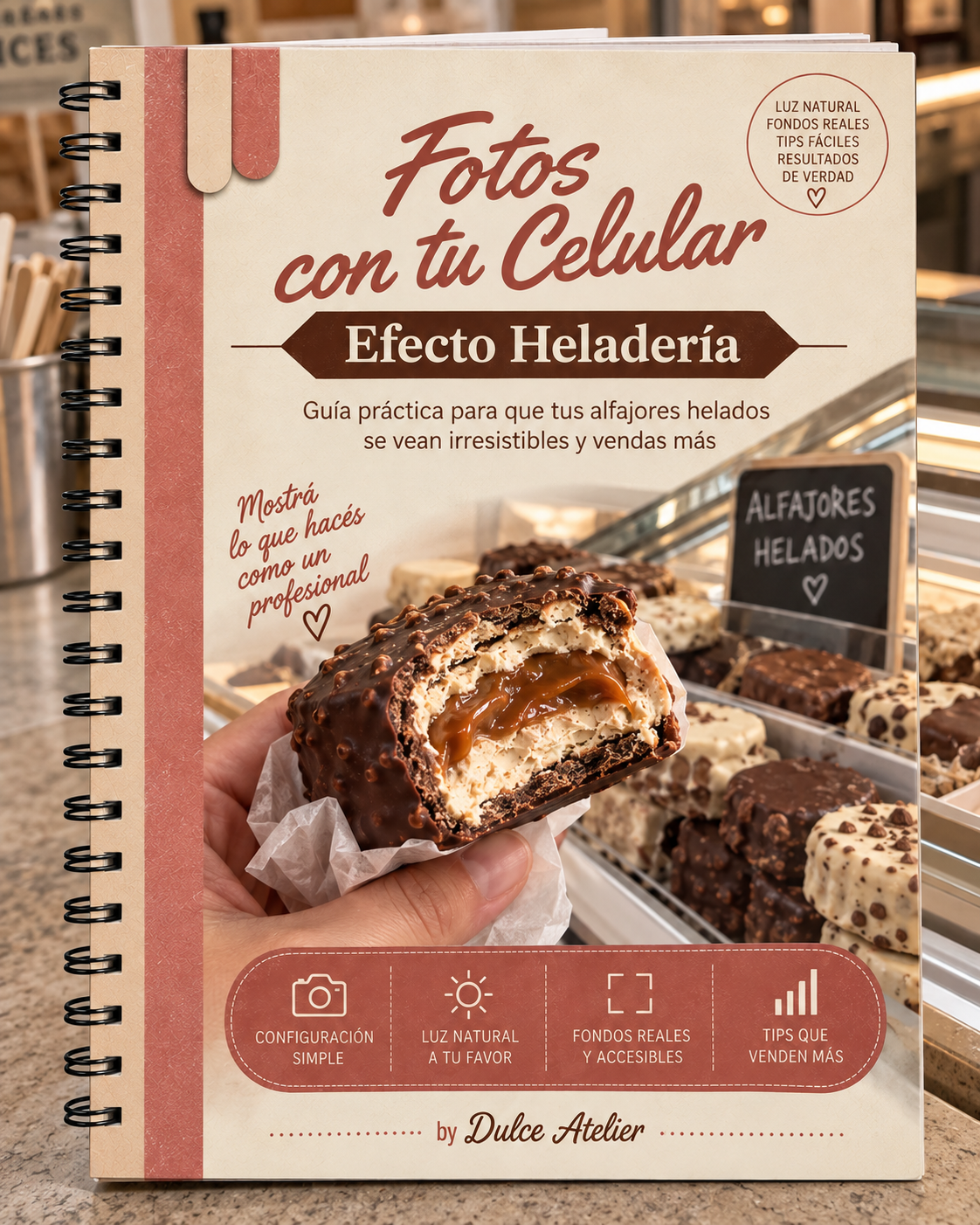 Fotos con tu Celular, Efecto Heladería